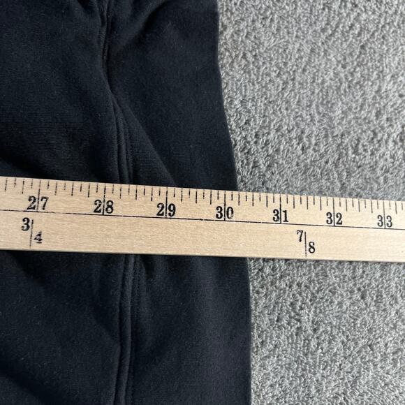 Weekends By Chico's Jacket Womens 2 Large Black Full Zip Cinched Waist Travel - Picture 7 of 8